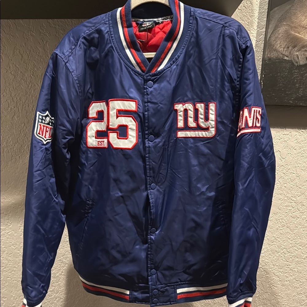 Vintage New York Giants Varsity Bomber Jacket XL